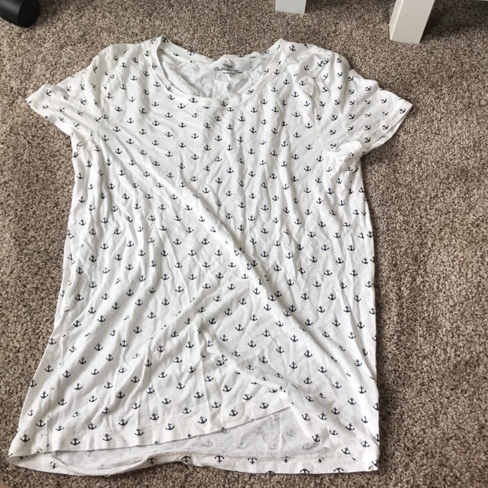J Crew Anchor Tee